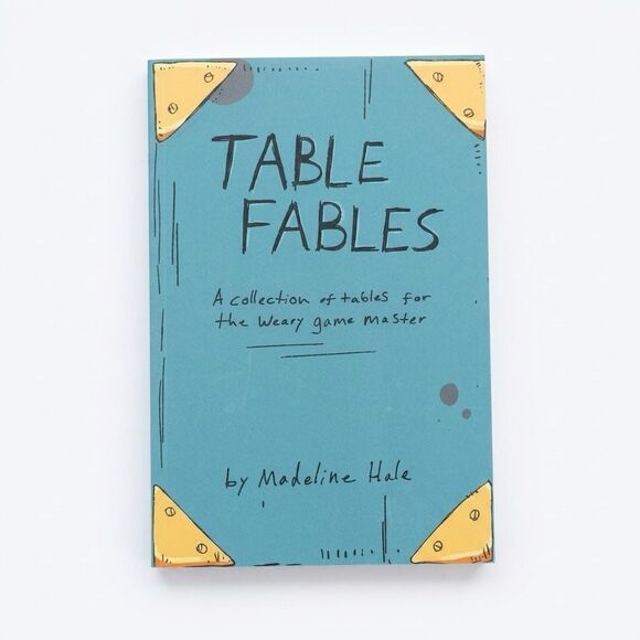 No Brand Other - TABLE FABLES RPG GAME MASTER TABLES MADELINE HALE WEARY GM COLLECTION NEW